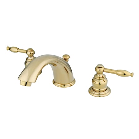 Kingston Brass Widespread Bathroom Faucet, Polished Brass GKB962KL